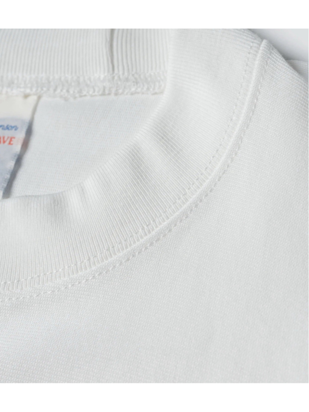 🇺🇸SHIP BRONSON 10.6 oz Reverse Weave 100% Cotton T-Shirt White S - Picture 4 of 8
